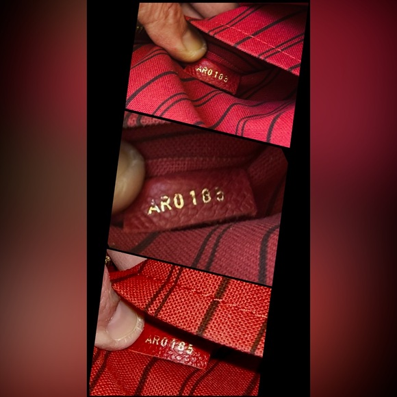 Louis Vuitton Empriente Marais MM Monogram Red Cerise Handbag Satchel Poignant - Picture 16 of 16